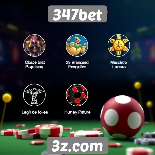 Características dos jogos oferecidos na 347bet