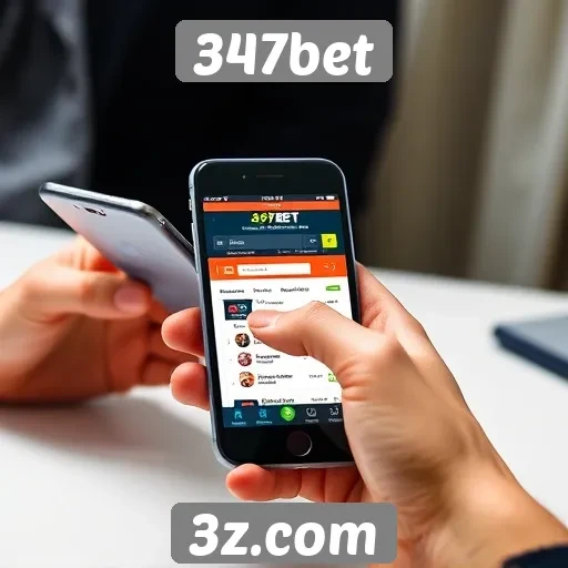 Acessibilidade do site 347bet em dispositivos móveis