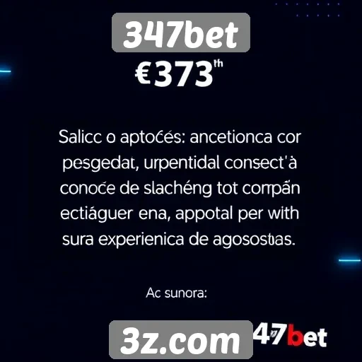 Suporte ao cliente e sua eficácia no 347bet
