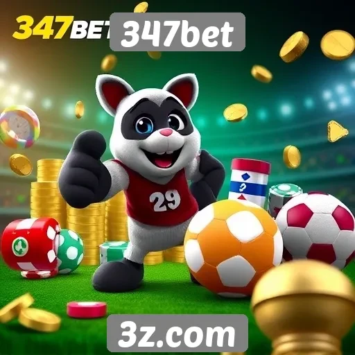 Visão geral das ofertas de jogos no site 347bet