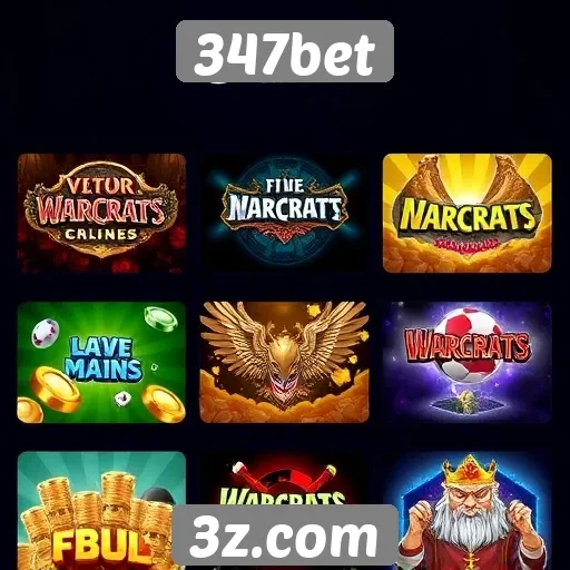 Estudo sobre tipos de jogos oferecidos no 347bet